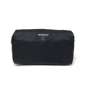Authentic Prada Black Cosmetic Case Bag